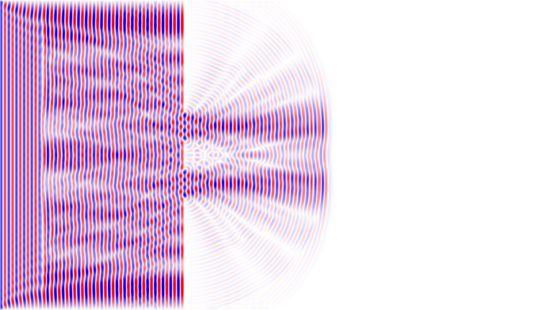 Screenshot of the Double Slit Experiment